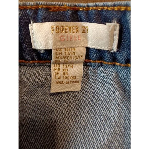 Forever 21 brand Denim Skirt - Size: 13/14 (0704) - Picture 3 of 4